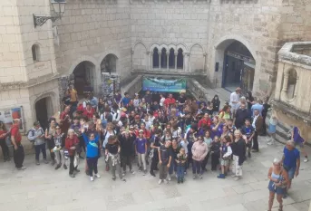 groupe des participants au pèlerinage