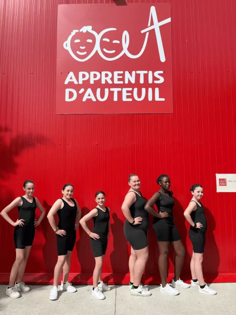 jeunes filles du step 