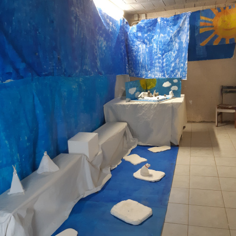 salle en construction