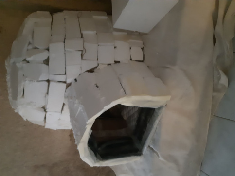 igloo en construction