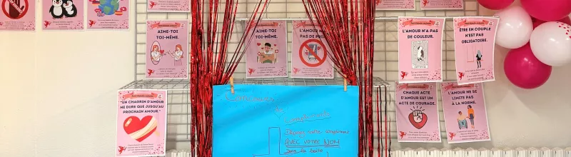 ballons pour la S Valentin