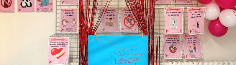 ballons pour la S Valentin